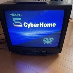 21型ブラウン管テレビ(DVD付)