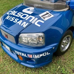 日産カルソニックキッズ電動カー（ジャンク品）
