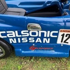 乗れる電動カー】日産スカイライン R34 カルソニック仕様／動作品