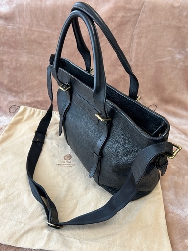 ガンゾGANZO7QS-Hナナキューエス-エイチレザー牛革トートバッグ本革バック