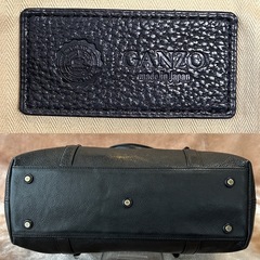 ガンゾGANZO7QS-Hナナキューエス-エイチレザー牛革トートバッグ本革バックの画像
