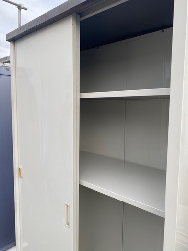 物置倉庫収納庫tj-6 引き取り限定 (さち) 大和の収納家具《物置》の  