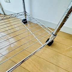 スチールラック  幅80 奥行35 高さ175 5段 アルミ 隙間収納  の画像