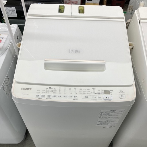 ⭐︎6ヶ月保証⭐︎2021年製　日立　9.0kg洗濯機