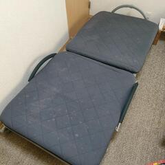 ベット　シングル　マットレス無し　寝具　の画像