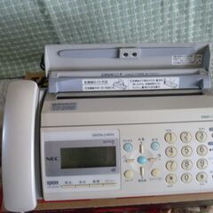 NEC 電話　FAXの画像