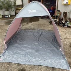 ワンタッチシェード UV 簡易テント YAMAZEN  日除け 