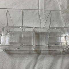 【IKEA】アクリルコレクションボックス