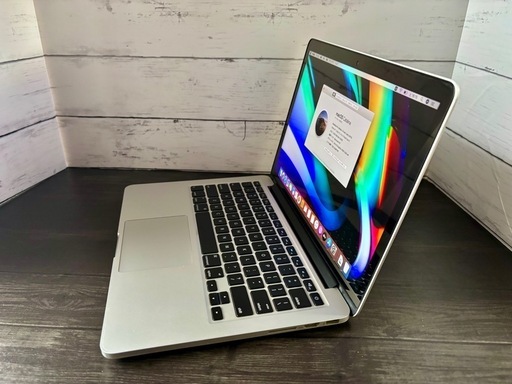 ⭐️美品 爆速? MacBook Pro 13インチ/Model A1425/i7 3GHz デュアルコア/メモリ8GB/SSD大容量