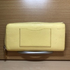 ◾️ COACH NEW YORK コーチ 長財布 レザー イエロー の画像