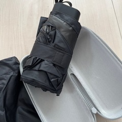 【新品未使用】折りたたみ傘 携帯傘 コンパクト ブラックの画像