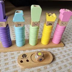 知育玩具　RiNG10 リングテン　つみきの王国　WOODY PUDDYの画像