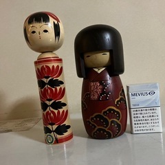 高速配送 こけしセット (平) 小城のその他の中古あげます・譲ります 工芸品