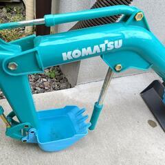 ショベルカーの乗り物オモチャの画像