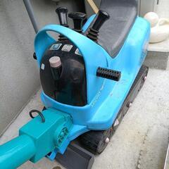 ショベルカーの乗り物オモチャの画像