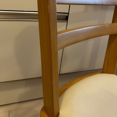 ダイニングチェア　回転椅子1脚の画像