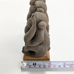 陶器　見ざる聞かざる言わざるの画像