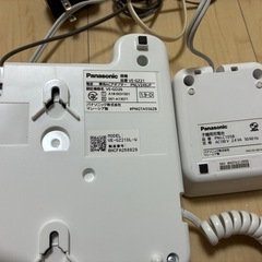 電話機　子機つき
の画像