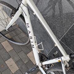 【近隣配送無料！】MARIN クロスバイク 自転車 ホワイトの画像