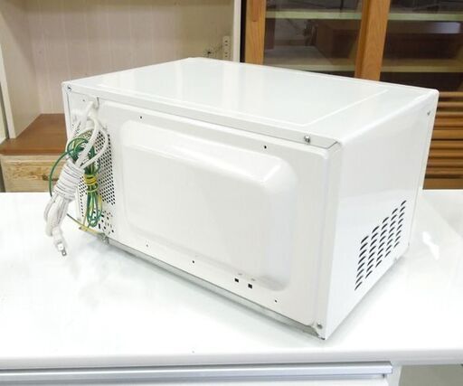 ② ややダメージあり Haier 18L フラットタイプ 電子レンジ JM-FH18A 白 2013年製 あたため/解凍 ハイアール レンジ キッチン家電 新生活 札幌市東区 新道東店