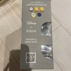 【新品未開封】Disney b.box ステップアップマグカップセットの画像
