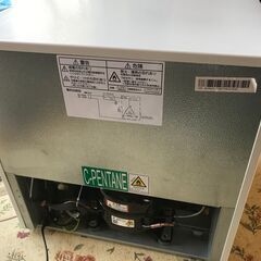 1ドア冷蔵庫　46L 　2023年製　ヤマダDKの画像