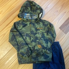 コロンビア　レインスーツ　xs キッズ