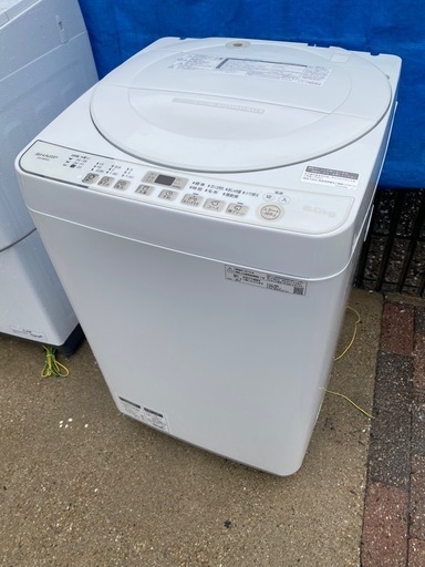 お薦め品‼️分解洗浄済み‼️激安‼️シャープ洗濯機6kg2019年
