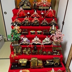 【80万円相当】ひな人形7段飾り【無料配送】の画像