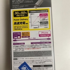 【未開封品】USB-Cケーブル　2mの画像