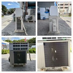 【❗️✨リモコン付き✨❗️】FUJITSU製🌟エアコン🌟 AS-C22G-W🌟 2.2kW 6畳用 冷暖房❗️の画像
