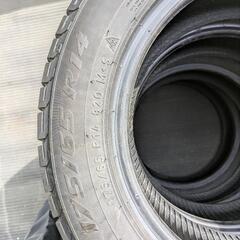 【廃タイヤ】18年製スタッドレス 175/65/R14 4本の画像