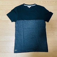 ラコステスポーツ　tシャツ ワニ刺繍　レディース　M〜L相当