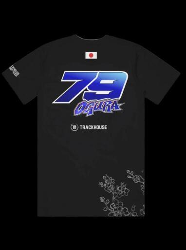 トラックハウスレーシング正規品 小椋藍TシャツLサイズ motogpアプリリア 再入荷！motogp小椋藍Tシャツ トラックハウスレーシング