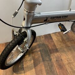 CAPTAIN STAG キャプテンスタッグ 折りたたみ自転車 リライト AL-FDB141 14インチ の画像