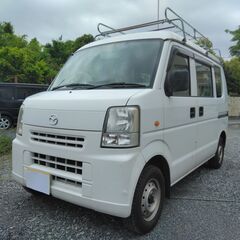 Ｈ25yスクラムバン　５速　修復歴ナシ　集中ロック　ＥＴＣ　ドラ...