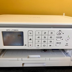 ブラザー工業(Brother Industries) PRIVIO カラー プリンター A4インクジェット複合機 MFC-J739DN (FAX/電話機/Wi-Fi/スマホ・タブレット接続)の画像