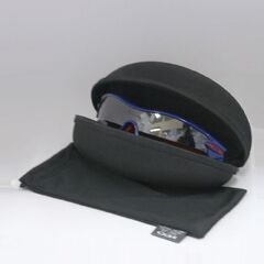 本物 OAKLEY RADAR PATH 09-722J ブルー×レッド サングラス セミハードケース ソフトケース付属 札幌市 清田区 平岡の画像