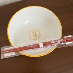 【新品】ラーメン鉢&お箸