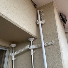 突っ張り棒 ベランダ用の画像