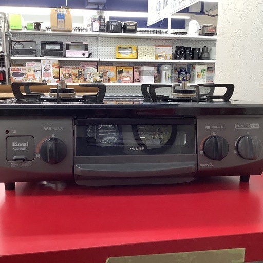 Rinnai   リンナイ　ガステーブル　ガスコンロ　KG34NBKL   2019年製  都市ガス