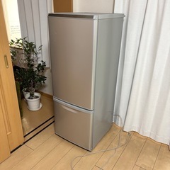 パナソニック 冷蔵庫 2ドア 冷蔵冷凍庫 168L Panasonic NR-B178W-Sの画像