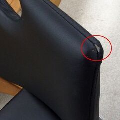 ② カンチレバーチェア サカイ工芸 幅44×奥行59×高さ98×座面高43cm ダイニングチェア 食卓 イス いす 椅子  札幌市 北区 屯田の画像