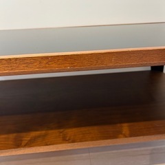 本日限定　あずま工芸 センターテーブル ダークブラウンの画像