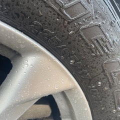 お値下げ✴︎日産純正ホイールタイヤ４本セット17インチの画像