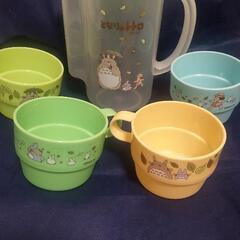 となりのトトロ スタッキングコップ4Pの画像