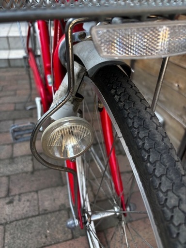 【お話中】　再投稿　赤い自転車