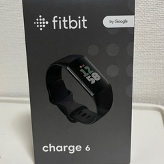 Fitbit Charge 6 Obsidian Black ア...