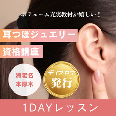 耳ツボ資格・海老名￥29,800💖5月21日（水）10時半～12...