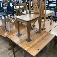★ジモティー割あり★KJ9972 IKEA 拡張ダイニングセット...